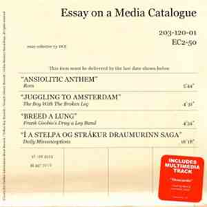 Various - Essay On A Media Catalogue download flac