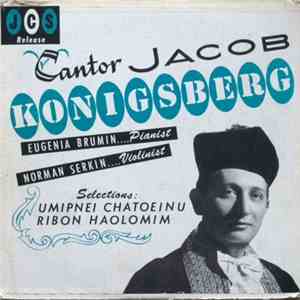 Cantor Jacob Konigsberg - Umipnei Chatoeinu / Ribon Haolomin download flac