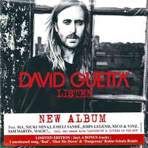 David Guetta - Listen FLAC album