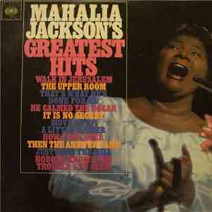Mahalia Jackson - Mahalia Jackson's Greatest Hits download flac
