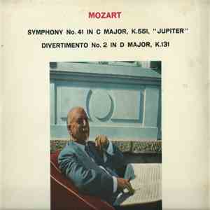 Mozart, Sir Thomas Beecham, The Royal Philharmonic Orch. - Symphony No.41 In C Major.K551,"Jupiter" Divertimento No.2 In D Major,K,131 download flac