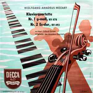 Wolfgang Amadeus Mozart, Clifford Curzon, Mitglieder des Amadeus-Quartetts - Klavierquartette Nr. 1 G-moll, KV 478, Nr. 2 Es-dur, KV493 download flac