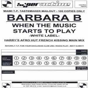 Barbara B - When The Music Starts To Play download flac