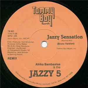Afrika Bambaataa & The Jazzy 5 / Kryptic Krew - Jazzy Sensation download flac