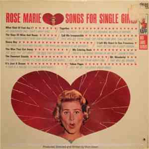 Rose Marie - Songs For Single Girls download flac