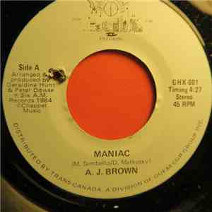 A. J. Brown - Maniac download flac
