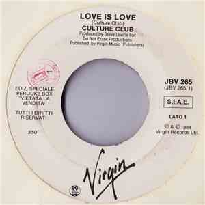 Culture Club / Julian Lennon - Love Is Love / Valotte download flac