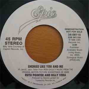 Ruth Pointer & Billy Vera - Enemies Like You & Me download flac
