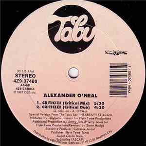 Alexander O'Neal - Criticize download flac