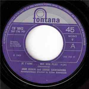 Jane Birkin And Serge Gainsbourg - Je T'aime...Moi Non Plus / Jane B download flac