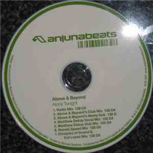 Above & Beyond - Alone Tonight FLAC album