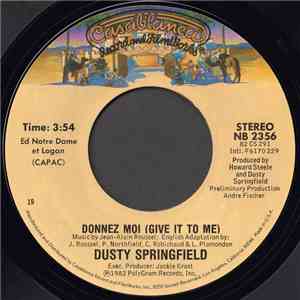 Dusty Springfield - Donnez Moi (Give It To Me) download flac