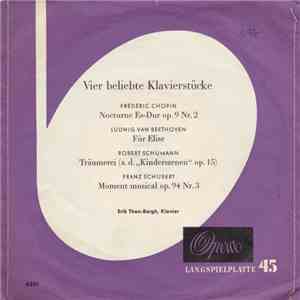 Erik Then-Bergh - Vier Beliebte Klavierstücke download flac