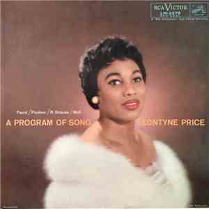 Leontyne Price - A Program Of Song download flac