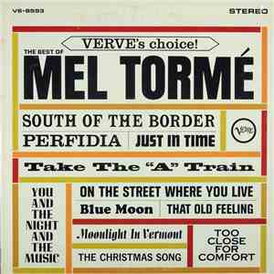 Mel Tormé - Verve's Choice, The Best Of Mel Torme download flac