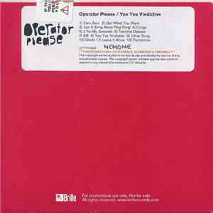 Operator Please - Yes Yes Vindictive download flac