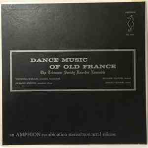 The Telemann Society Recorder Ensemble - Dance Music of Old France download flac