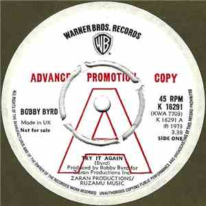 Bobby Byrd - Try It Again / I'm On The Move download flac