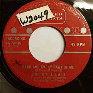 Bobby Lewis  - Each And Every Part Of Me / My (Is Such A Lonely Word) download flac