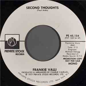 Frankie Valli - Second Thoughts download flac