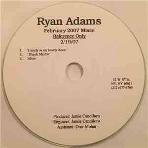 Ryan Adams - February 2007 Mixes download flac