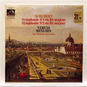 Schubert, Yehudi Menuhin, The Menuhin Orchestra - Symphony No. 1 In D • Symphony No. 3 In D download flac