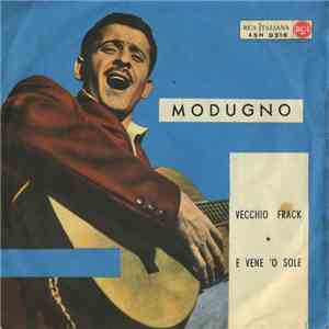 Domenico Modugno - Vecchio Frack / E Vene 'O Sole download flac