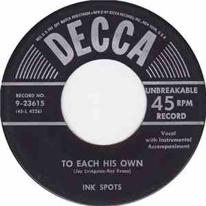 Ink Spots - To Each His Own download flac