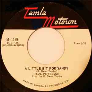 Paul Petersen - A Little Bit For Sandy download flac