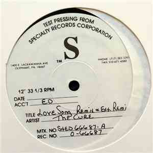 The Cure - Lovesong download flac