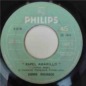 Demis Roussos - Papel Amarillo / Adios Amor Adios download flac