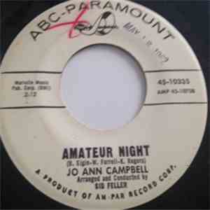 Jo Ann Campbell - Amateur Night/I Wish It Would Rain All Summer download flac