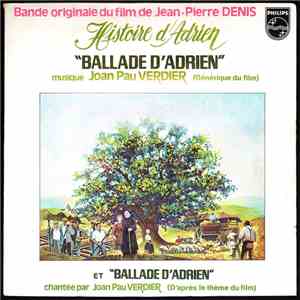 Joan Pau Verdier - Histoire D'Adrien - Bande Originale Du Film download flac