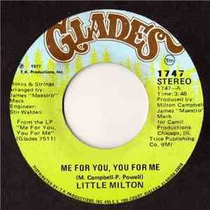 Little Milton - Me For You, You For Me / My Thing Is You download flac