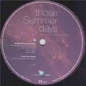 Sleepless  Featuring Malibu - Those Summer Days download flac