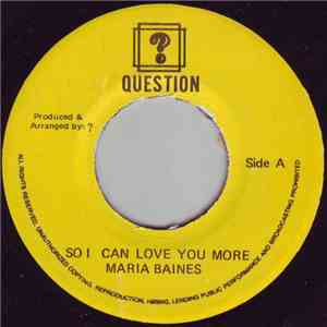 Maria Baines - So I Can Love You More download flac