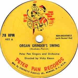Billy Williams An His Cowboy Rangers / Peter Pan Singers And Orchestra - Organ Grinder's Swing download flac