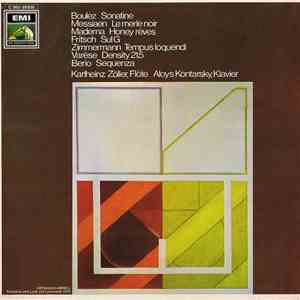 Boulez, Messiaen, Maderna, Fritsch, Zimmermann, Varèse, Berio - Sonatine/Le Merle Noir/Honey Rèves/Sul G/Tempus Loquendi/Density 21,5/Sequenza download flac