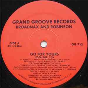 Broadnax And Robinson - Go For Yours download flac