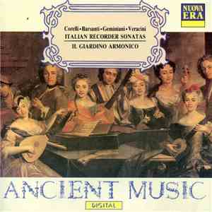 Corelli • Barsanti • Geminiani • Veracini • Il Giardino Armonico - Italian Recorder Sonatas download flac