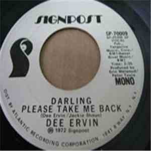 Dee Ervin - Darling Please Take Me Back download flac