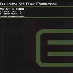 DJ Louca Vs. Funk Foundation - What Is Funk ? download flac