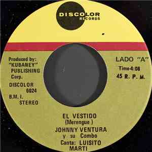 Johnny Ventura Y Su Combo - El Vestido FLAC album