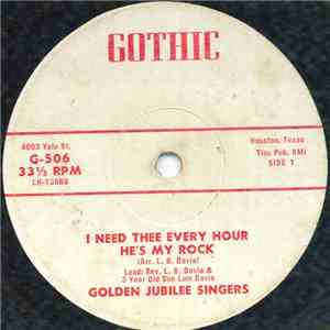 Golden Jubilee Singers - I Need Thee Every Hour download flac
