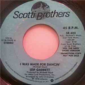 Leif Garrett - I Was Made For Dancin' FLAC album
