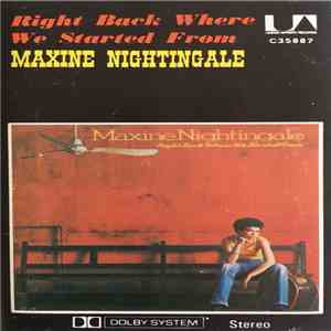 Maxine Nightingale - Right Back Where We Started From download flac