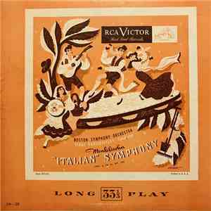 Mendelssohn / Boston Symphony Orchestra Conductor, Serge Koussevitzky - "Italian" Symphony (No. 4, In A, Op. 90) download flac