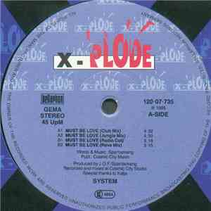 System  - Must Be Love download flac