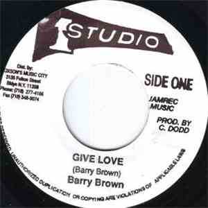 Barry Brown - Give Love download flac