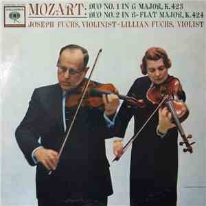Mozart, Joseph Fuchs, Lillian Fuchs - Duo N°1 K.423 & Duo N°2 K.424 download flac